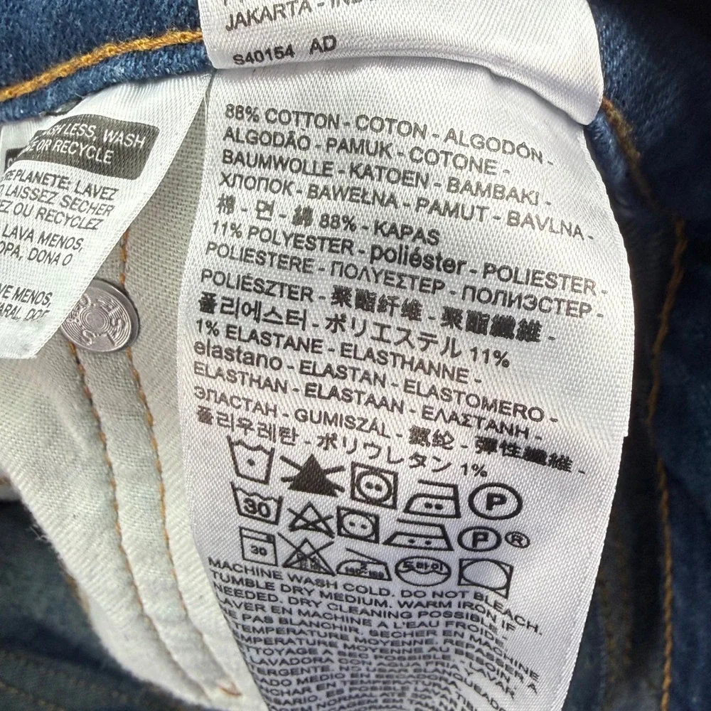 Levi's‎ 541 Athletic Taper Mens 30x32 Blue Medium Wash Stretch Jeans